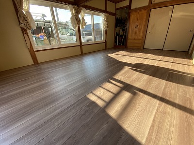 行田市O様邸和室床改修工事【リフォーム】