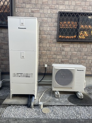 鴻巣市K様邸エコキュート交換工事【リフォーム】