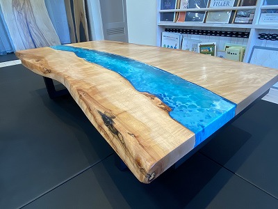 唯一無二レジンテーブル ベスト住建ホーム